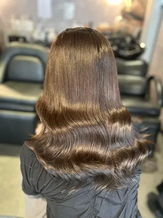 カラー elubylovis nanaseのヘアスタイル