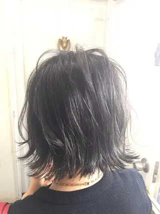 ショート カラー パーマ ヘアアレンジ 新宿No.1美髪師 taka髪質改善のヘアスタイル