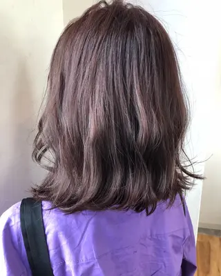 ミディアム カラー TOWA 野村　コウダイのヘアスタイル