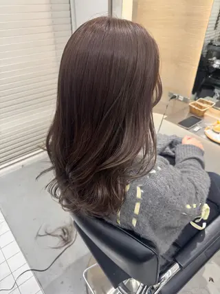 ロング カラー ナカバチ ユイ🌼 Rizm greenのヘアスタイル
