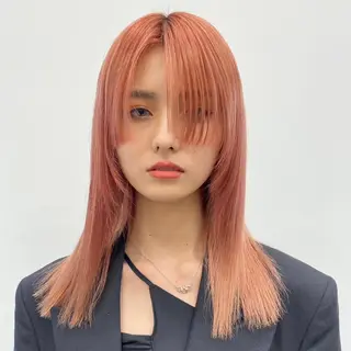 ミディアム 韓国ヘアメンズ・レデ ィース特化ミクのヘアスタイル