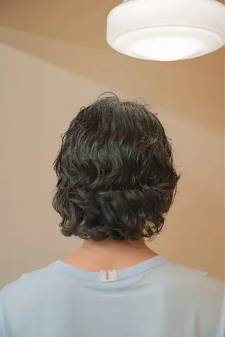 ミディアム カラー パーマ メンズ 🔗メンズサロン🔗 Kieのヘアスタイル