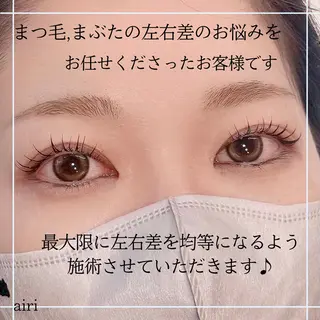 マツエク・マツパ 【CLAY新小岩】 airiのマツエク・マツパデザイン