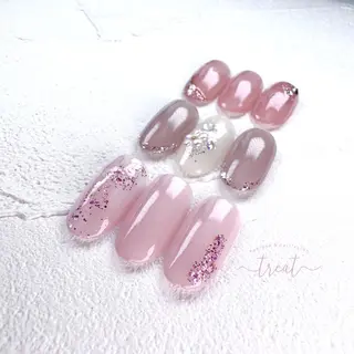 ネイル treat eyelash & nail salon 阪急西宮ガーデンズ店(別館)所属・treat 西北店のマツエク・マツパデザイン