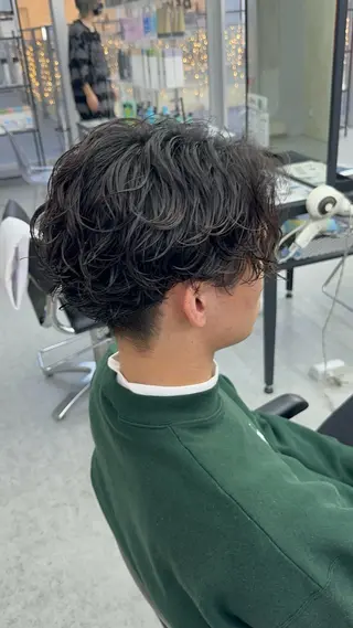 ショート パーマ メンズ DEW SHUNSUKEのヘアスタイル