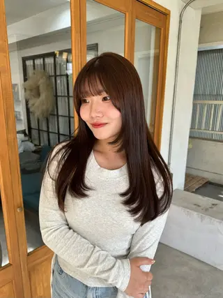 ロング 縮毛矯正＆髪質改善 特化/ゆいのヘアスタイル