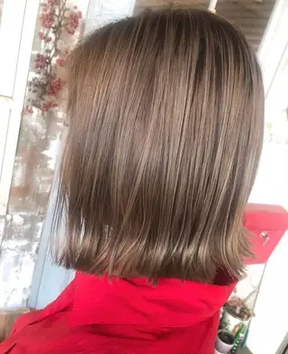 ミディアム カラー noce harumiのヘアスタイル