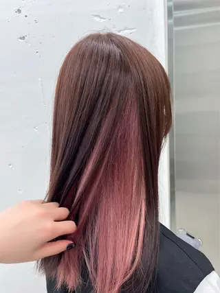 セミロング カラー 🐶ひかる🐶 JILLSTUDIOのヘアスタイル