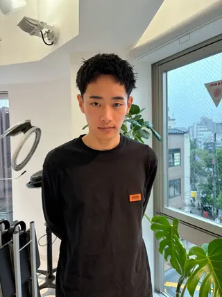 メンズ 松村明門/メンズ カット/メンズパーマのヘアスタイル