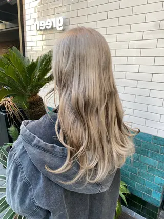 カラー 透明感カラー🌿 グレージュ🐺陽介のヘアスタイル