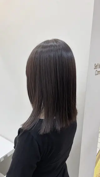 カラー 🩶相模大野透明感 カラーSAKURAのヘアスタイル