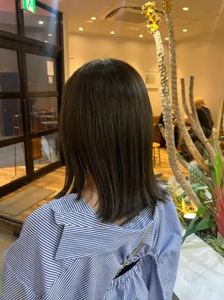 ミディアム カラー beleefric 🩵チセのヘアスタイル