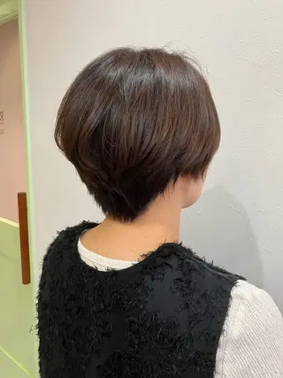 ショート 須賀 知穂のヘアスタイル