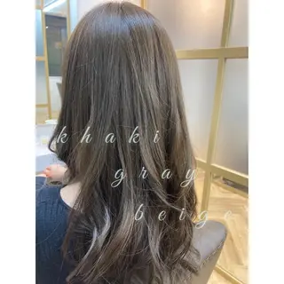 セミロング カラー 伊藤 祐輝のヘアスタイル