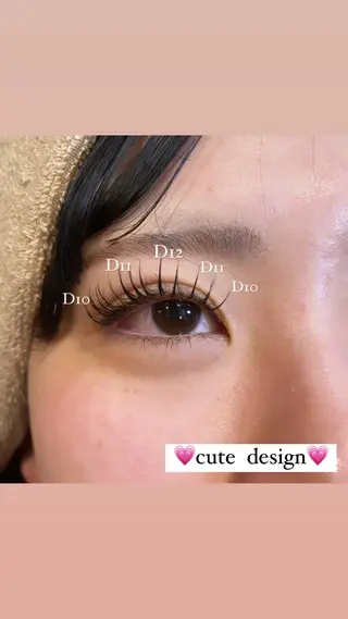 マツエク・マツパ pixie bob AIRIのマツエク・マツパデザイン