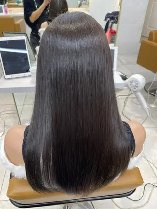 ロング 中顔面短縮 顔まわり新田大翔のヘアスタイル