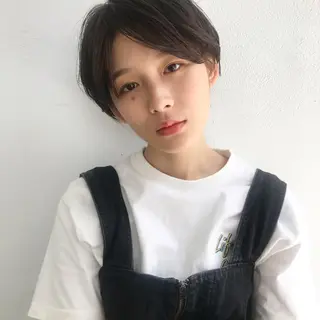 ショート 末永 穂奈美のヘアスタイル