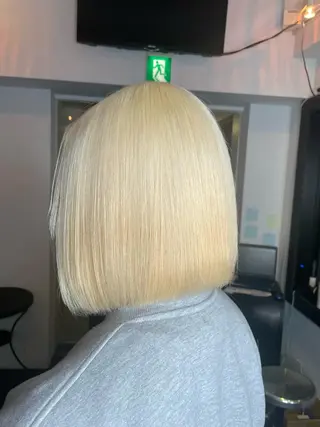 ショート カラー パーマ ヘアアレンジ メンズ 安田和洋 ブリーチカラー特化のヘアスタイル