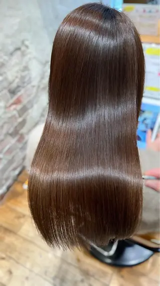 セミロング パーマ 美髪ヘッドスパ🫧 西山紗奈江💆‍♀️のヘアスタイル