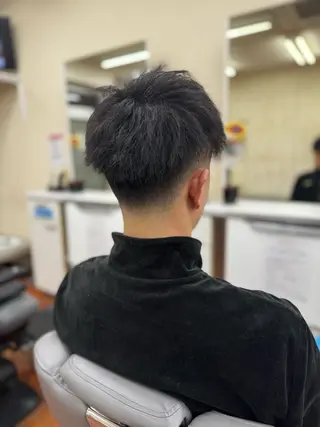 ミディアム メンズ 井尾 美空斗のヘアスタイル