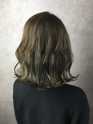 ミディアム カラー ツイストスパイラル パーマ✂︎ KYOUのヘアスタイル