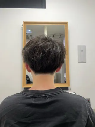 ミディアム BLEACH 🟥 PERM 天神🏆のヘアスタイル