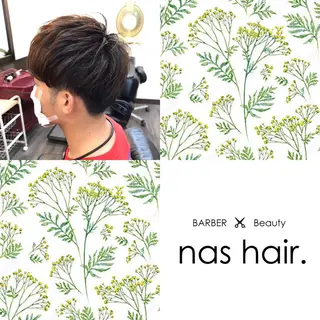 ショート メンズ 奈須 康介のヘアスタイル