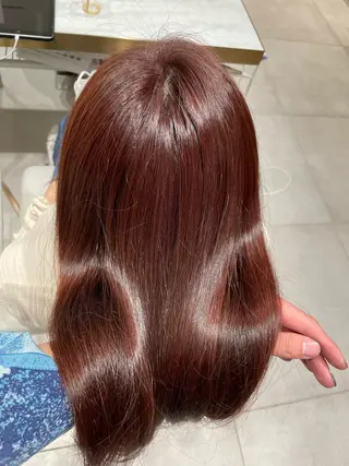 カラー レイヤー/顔周り /透明感/TAKUのヘアスタイル