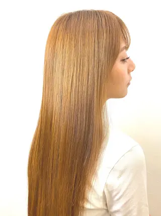 ロング 名古屋栄の髪質改善 トリートメント/清田のヘアスタイル