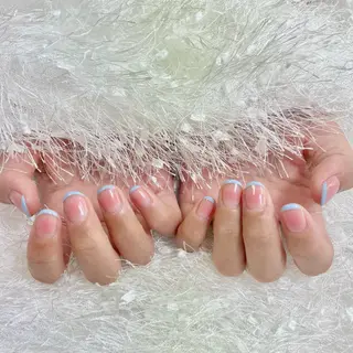 ネイル By moonネイル 🌷ワンホン/韓国風のネイルデザイン