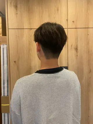 メンズ tsuki /天王寺 /カラー/ボブカットのヘアスタイル