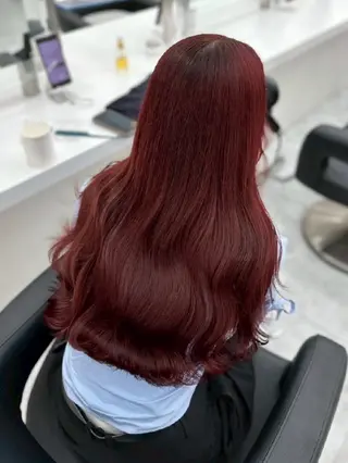 カラー 🍒renka🍒 ボブ/ショート/暖色のヘアスタイル