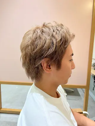メンズ デジタルパーマ募集‪ 平木亜美‪のヘアスタイル
