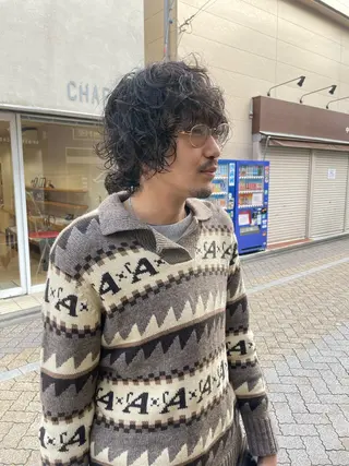 ショート メンズ ズミ/レイヤー🦖艶 カラー/Wカラーのヘアスタイル