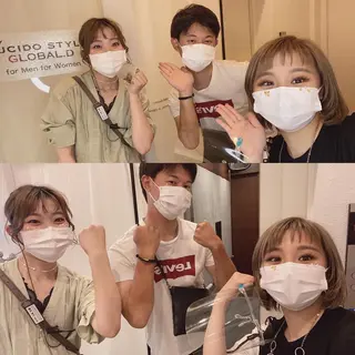 ショート カラー パーマ ヘアアレンジ メンズ キッズ ネイル マツエク・マツパ ✂︎ショート、ボブ、 レイヤー🩵YUMIのヘアスタイル