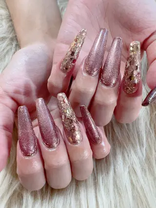 ネイル Koa woodのネイルデザイン