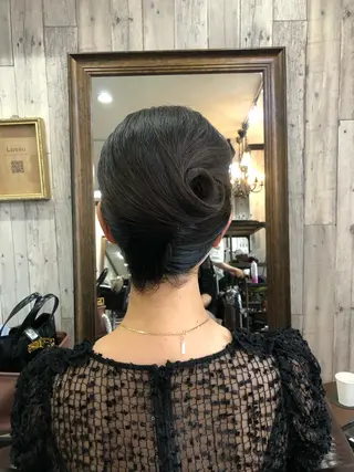 ヘアアレンジ 庭山 理沙のヘアスタイル