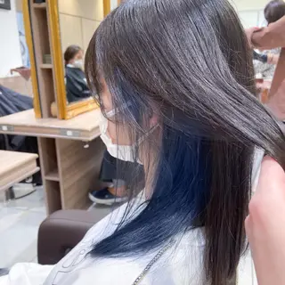 ミディアム カラー ハイトーン特化 川井優汰のヘアスタイル