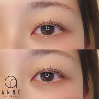 マツエク・マツパ ANNE chizuのマツエク・マツパデザイン