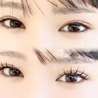 マツエク・マツパ 佐藤 実優のマツエク・マツパデザイン