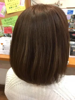 ミディアム YAP！HAIR トコツメアヤノのヘアスタイル