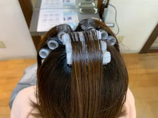 パーマ ギャルソン オブヘアーのヘアスタイル