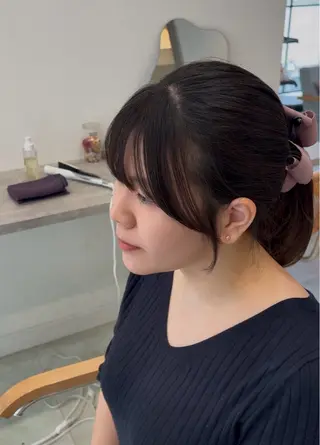 ミディアム amber池袋所属・美髪矯正・ブリーチ 矯正🫧秋元ゆたかのヘアスタイル