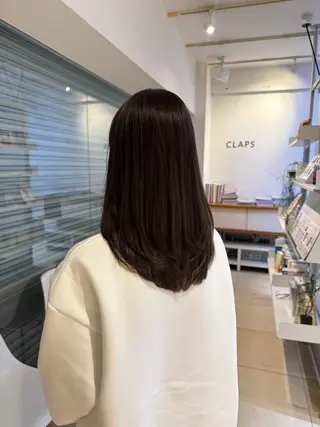 セミロング すずな【レディース カットモデル募集中】のヘアスタイル