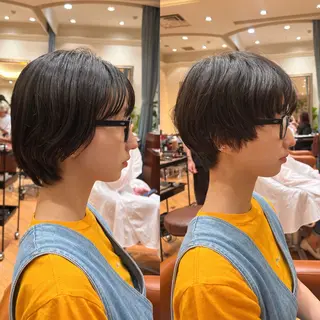 ショート カット/パーマ たるみことりのヘアスタイル