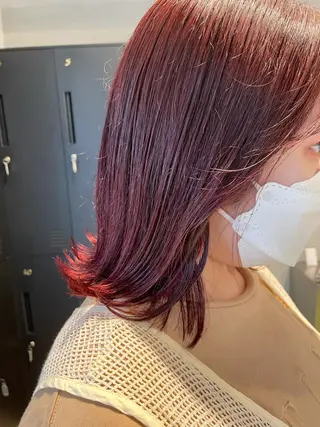 ミディアム hazuki 🌝のヘアスタイル