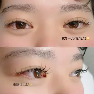 マツエク・マツパ アイブロウリスト MOMOKA🍑のマツエク・マツパデザイン