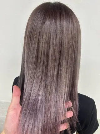 カラー ダブルスキルエクステ /羽エクステ白石宇由のヘアスタイル