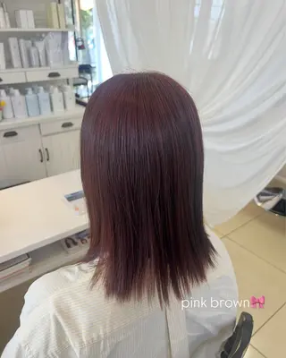 ミディアム eMuエミュ‪ ¨̮⃝ayakaのヘアスタイル