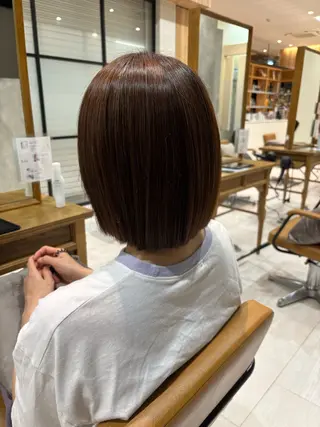 ミディアム 西村 佳凜のヘアスタイル